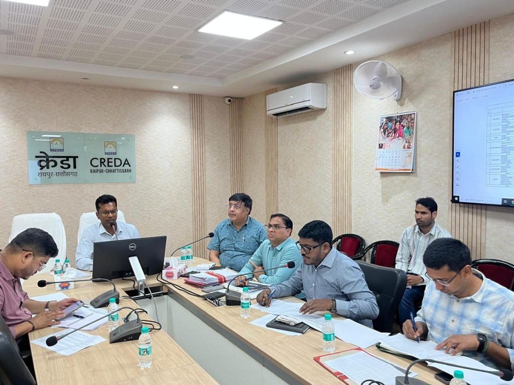 क्रेडा सीईओ श्री राजेश सिंह राणा ने सुशासन तिहार 2025 के अंतर्गत आवेदनों एवं शिकायतों के निराकरण की की गहन समीक्षा“प्रदेश में कार्यशीलता, पारदर्शिता और जवाबदेही के लिए क्रेडा प्रतिबद्ध”