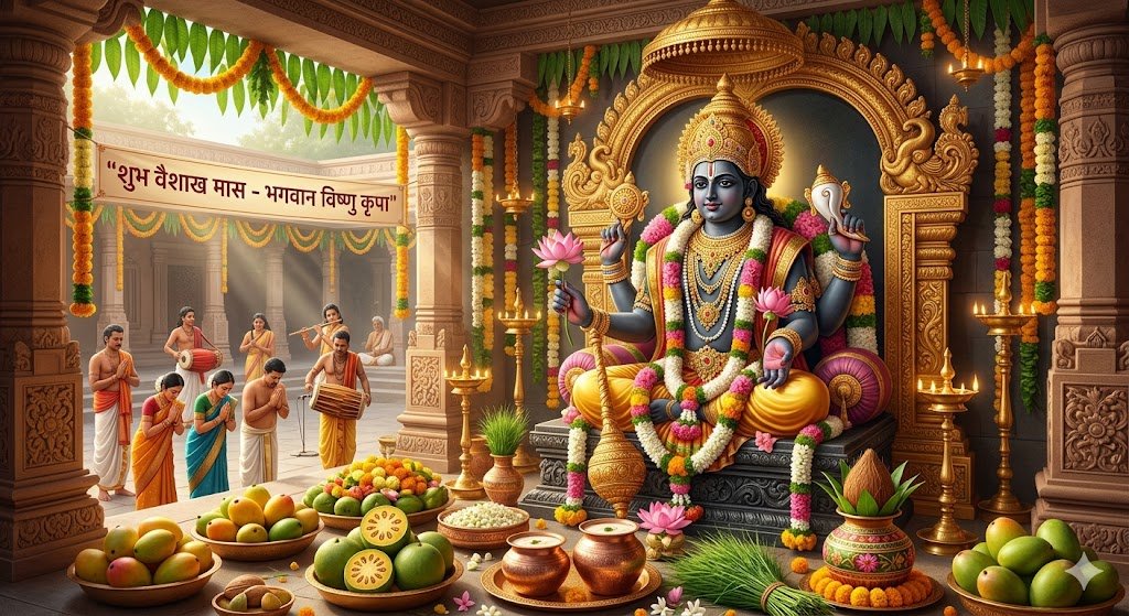 3 अप्रैल से 1 मई तक रहेगा वैशाख मास, जानें भगवान विष्णु की पूजा विधि, व्रत नियम और सुख-समृद्धि के लिए खास उपाय