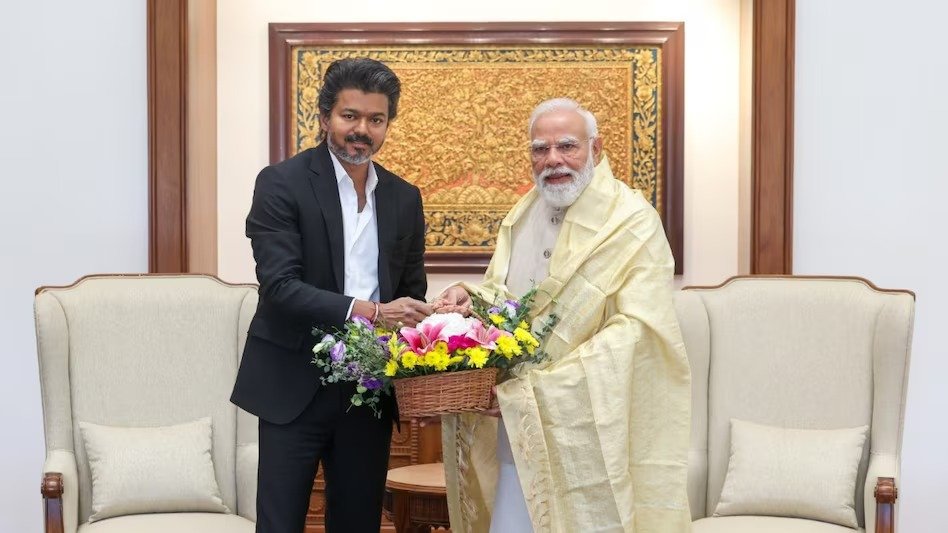 सुपरस्टार और फिर तमिलनाडु के नए मुख्यमंत्री बनने के बाद जोसेफ विजय की PM मोदी से पहली मुलाकात…