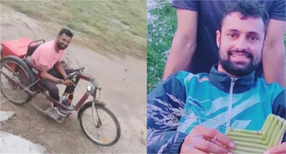 स्टार्ट करते समय शॉर्ट सर्किट से ई-ट्राईसाइकिल में लगी आग, जिंदा जला दिव्यांग पूर्व फौजी