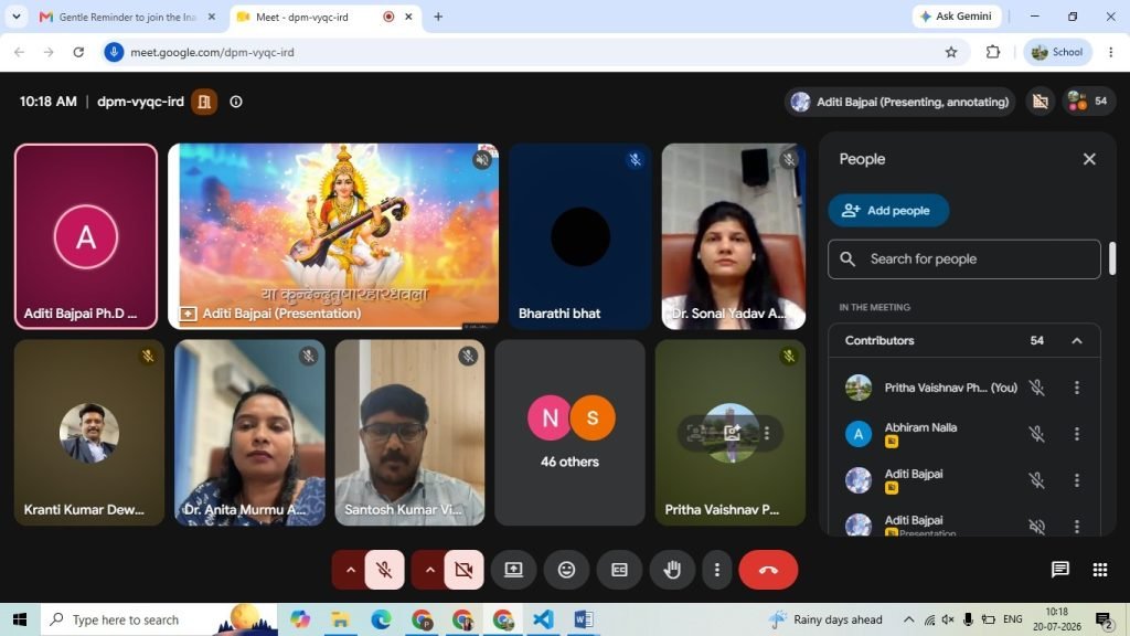 एनआईटी रायपुर में आर्टिफिशियल इंटेलिजेंस (एआई) और साइंटिफिक कंप्यूटिंग पर पांच दिवसीय राष्ट्रीय कार्यशाला का शुभारंभ