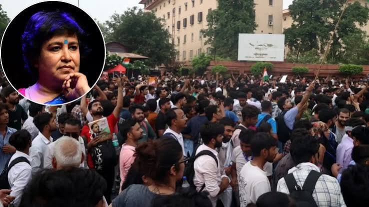 ‘हर छात्र आंदोलन लोकतंत्र के लिए नहीं’, तसलीमा नसरीन की चेतावनी