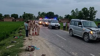दर्दनाक हादसा:धान रोपाई कर लौट रहे बिहार के 3 मजदूरों को स्कॉर्पियो ने कुचला, मौके पर मौत…