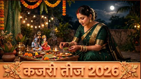 आज कजरी तीज, जानें महत्व, पूजा विधि