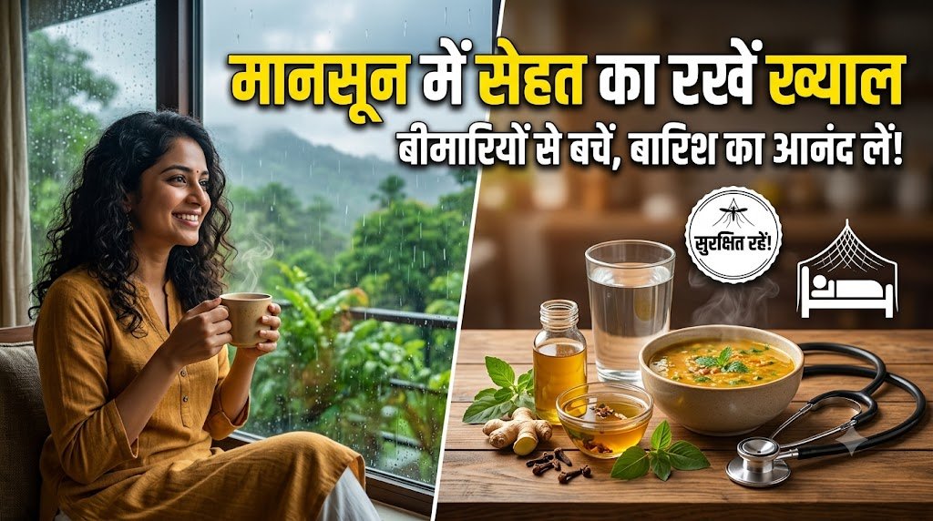 ”पहला सुख निरोगी काया — मानसून के आनंद के साथ सेहत की देखभाल भी है ज़रूरी”