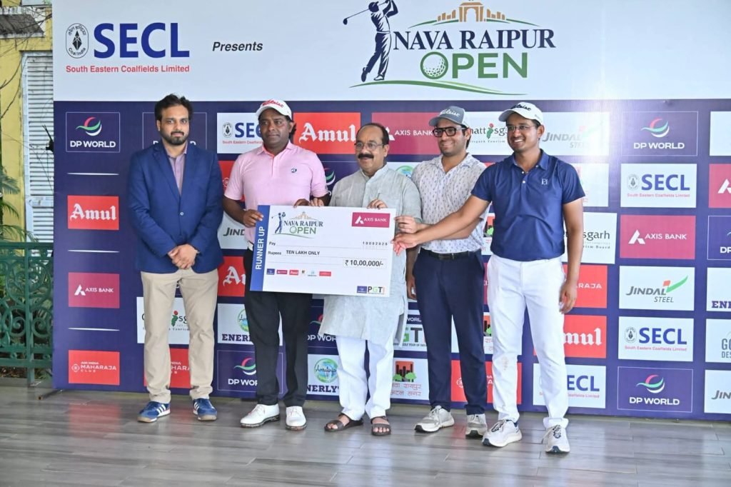 गोल्फ के ग्लोबल मैप पर उभर रहा नवा रायपुर, विश्वस्तरीय सुविधाएं बन रहीं पहचान : श्री अरुण साव