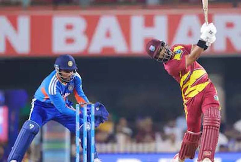 IND VS WI : वेस्टइंडीज ने दूसरे मैच में भारत को 6 विकेट से हराया